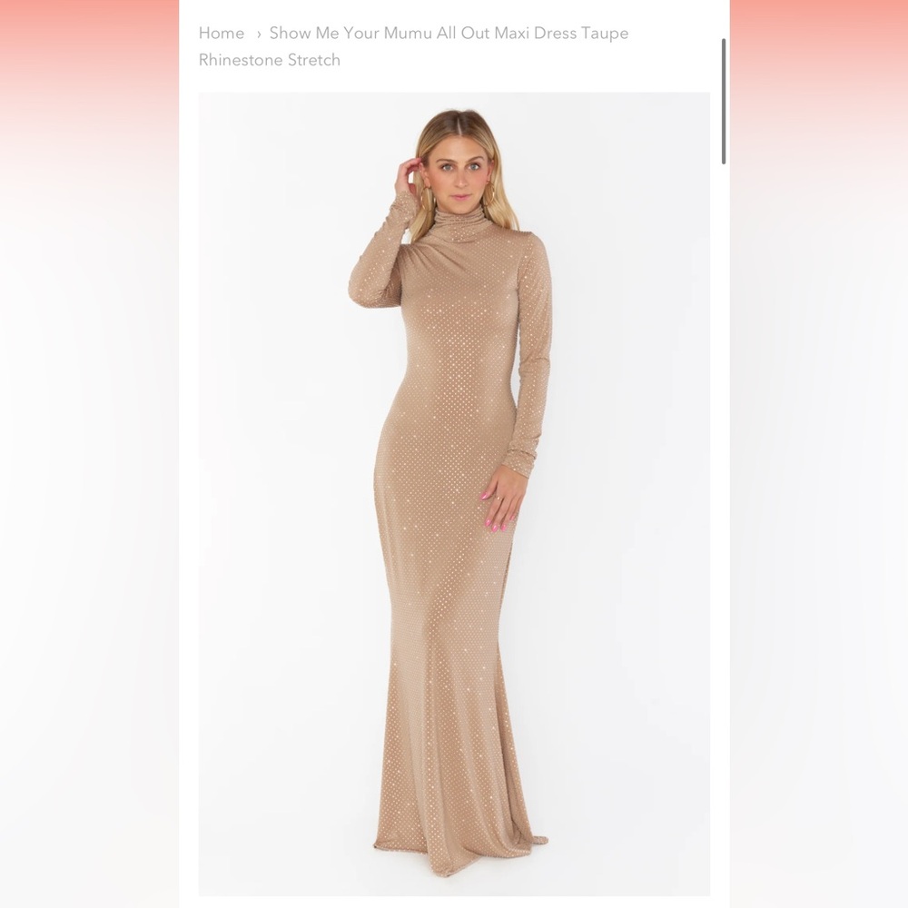 SHOW ME YOUR MUMU all out maxi dress